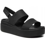 Crocs Sandály Brooklyn Low Wedge W 206453 Černá – Zboží Dáma