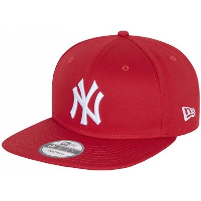 New Era 9FIFTY MLB Color New York Yankees Snapback Scarlet/Optic White – Zboží Mobilmania
