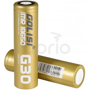 Golisi G30 Golden baterie 18650, 20A, 3000mAh