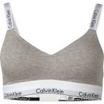 Calvin Klein bralette Modern Cotton 000QF7059EP7A šedá – Zboží Mobilmania