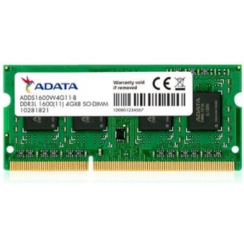 ADATA SODIMM DDR3 4GB 1600MHz CL11 ADDS1600W4G11-S