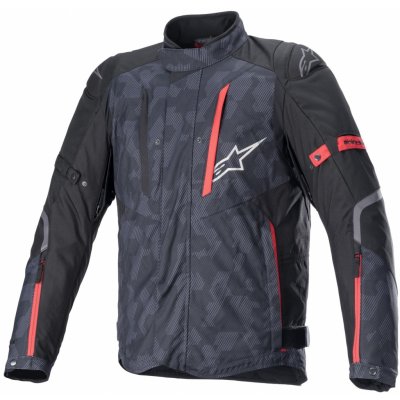 Alpinestars Stella RX-5 DRYSTAR černo-červená maskáčová – Zbozi.Blesk.cz