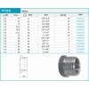 Instalatérská potřeba Novaservis Redukce 1"x1/2" FT215/252