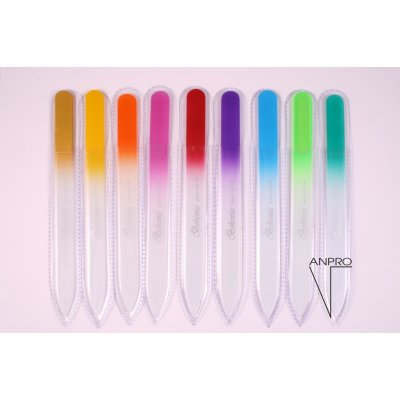 Bohemia Skleněný pilník oboustranný 140 mm fialový – Sleviste.cz