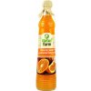 Šťáva Natur farm Ovocný sirup s pomerančovou šťávou 700 ml