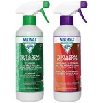 NIKWAX sada Tent & Gear Solar Wash a Tent & Gear SolarProof (500 + 500 ml) – Zboží Dáma