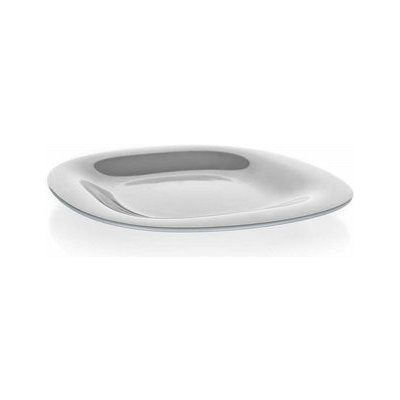 Luminarc Hranatý dezertní talíř CARINE 19 cm 6 ks šedá