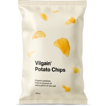 Vilgain Bramborové chipsy BIO mořská sůl 100 g