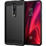 Pouzdro Forcell CARBON pro Xiaomi Redmi 9, černé – Zboží Živě