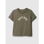 Baby tričko Gap NYC zelená – Zboží Dáma