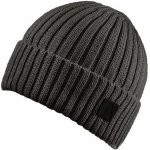 Zimní pletená čepice P.A.C. Adosa Beanie dark grey – Hledejceny.cz