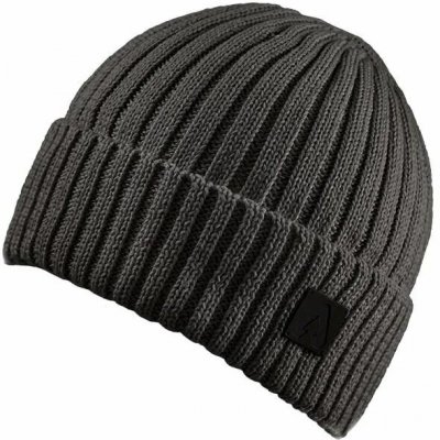 Zimní pletená čepice P.A.C. Adosa Beanie dark grey – Hledejceny.cz
