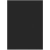 Umyvadlová deska Olsen Horní deska na skříňku FLOO Černá 80 x 51 x 1,2 cm OLS-NABFDSC80