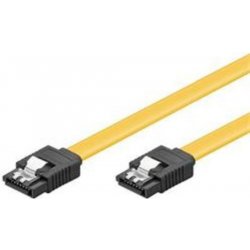 PremiumCord 0,5m SATA 3.0 datový kabel 1.5GBs / 3GBs / 6GBs, kov.západka