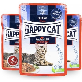 Happy Cat Culinary Voralpen Rind hovězí 24 x 85 g