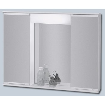 OLSEN-SPA LUMIX III 70 x 55 Zrcadlová skříňka galerka kovová 8595703829444