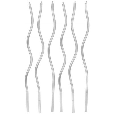 Godan svíčka narozeninové stříbrné kroucené – Zbozi.Blesk.cz