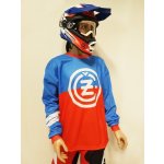 ČZ Logo Retro modro-červený – Zboží Mobilmania