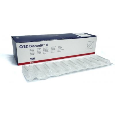 Becton Dickinson DISCARDIT 5 ml 100 ks – Hledejceny.cz