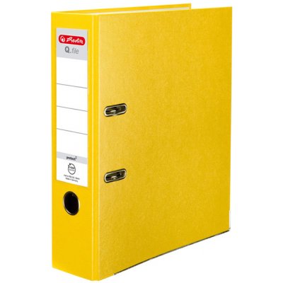 HERLITZ Pákový pořadač A4 80 mm žlutý – Hledejceny.cz