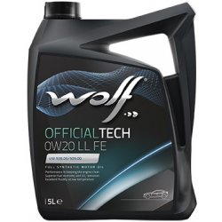 Wolf OFFICIALTECH 0W-20 LL FE 5 l