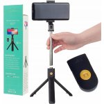 K07 Selfie teleskopická tyč se stativem a Bluetooth, černá 5903396033605 – Zboží Živě K07 Selfie teleskopická tyč se stativem a Bluetooth, černá 5903396033605 – Zboží Živě