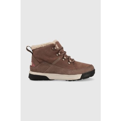 The North Face trekingová obuv Sierra Mid Lace Wp NF0A4T3X7T71 Deep Taupe/Wild Ginger – Zboží Mobilmania