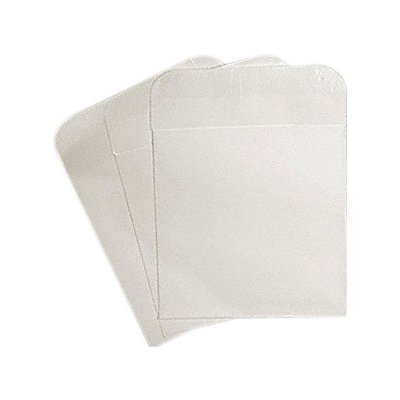 Mini obálka bílá velikost 40x40mm – Zboží Živě