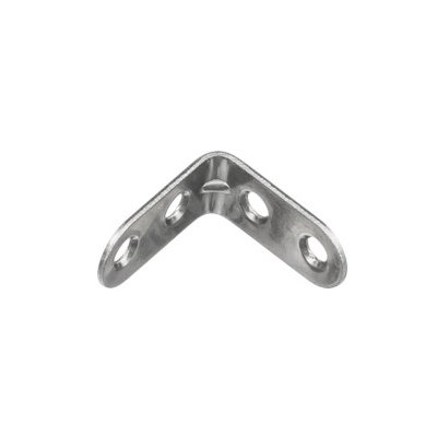 Strong Úhelník 30x30mm s prolisem bílý – Zboží Mobilmania