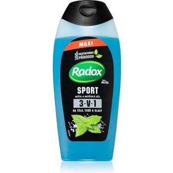 Radox Sport Mint & Sea Salt Men energizující sprchový gel 400 ml