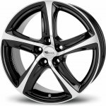 Brock B25 7,5x17 5x114,3 ET48 black polished – Hledejceny.cz