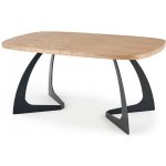 Halmar Rozkládací jídelní stůl Veldon dub přírodní černá – Zboží Dáma