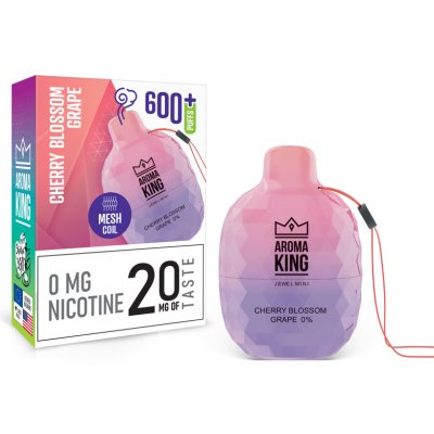 Aroma King Jewel Mini Cherry Blossom Grape 0 mg 600 potáhnutí – Zboží Mobilmania