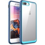 AppleMix Kryt pro Apple iPhone 7 Plus / 8 Plus - odolné hrany - plastový / gumový - průhledný / modrý – Zboží Živě