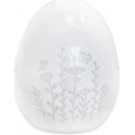 Vajíčko porcelán 8cm bílá – Hledejceny.cz