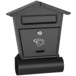 Poštovní schránka domeček SD18T - grafitová – Hledejceny.cz