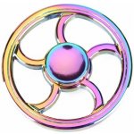 Fidget Spinner Kovový Fire Wheel Rainbow – Zboží Mobilmania