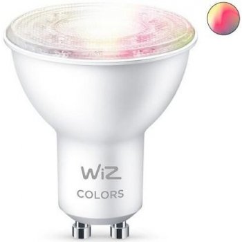 WiZ LED žárovka GU10 PAR16 4,7W 345lm 2200-6500K RGB IP20, stmívatelná