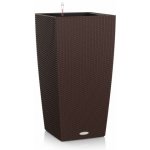 Lechuza Květináč Cubico Cottage Mokka 40 cm – Hledejceny.cz