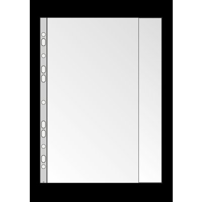 Obal A4 s klopou čirý PH 203 eurozávěs krupička 10ks – Hledejceny.cz