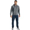 Pánská mikina Under Armour Rival Fleece Fz Hoodie Pitch Gray Light Heather/ Onyx White