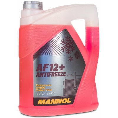 Mannol Antifreeze AF12+ -40°C 5 l – Zbozi.Blesk.cz