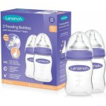 Lansinoh skleněná kojenecká láhev s NaturalWave TM savičkou savička S 160ml – Zboží Dáma