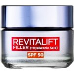 L'Oréal Revitalift Filler Anti ageing cream SPF50 pleťový krém 50 ml – Hledejceny.cz