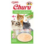 Churu Cat Skin & Coat Chicken & Scallop 4 x 14 g – Zbozi.Blesk.cz