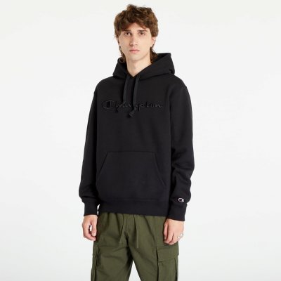 Champion Hooded Sweatshirt Black – Zboží Mobilmania