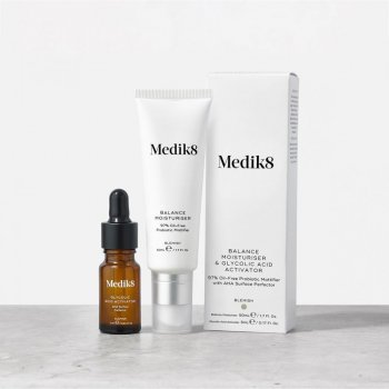 Medik8 Balance Moisturiser with Glycolic Acid Activator 50 ml