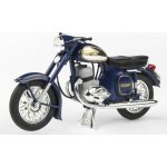 Abrex JAWA 350 Kývačka Automatic 1966 Kobaltová Modrá 1:18 – Zboží Dáma Abrex JAWA 350 Kývačka Automatic 1966 Kobaltová Modrá 1:18 – Zboží Dáma