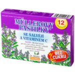 Müllerovy pastilky šalvěj bez cukru 12 ks – Hledejceny.cz