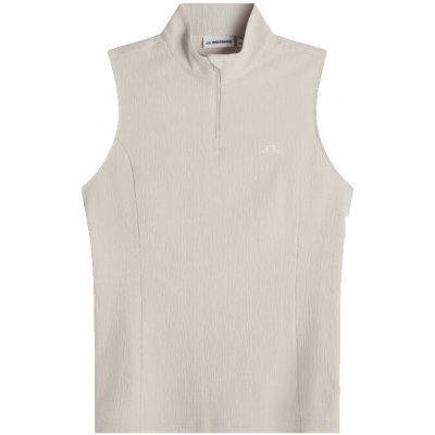 J.Lindeberg W polo Tia sleeveless béžové – Hledejceny.cz
